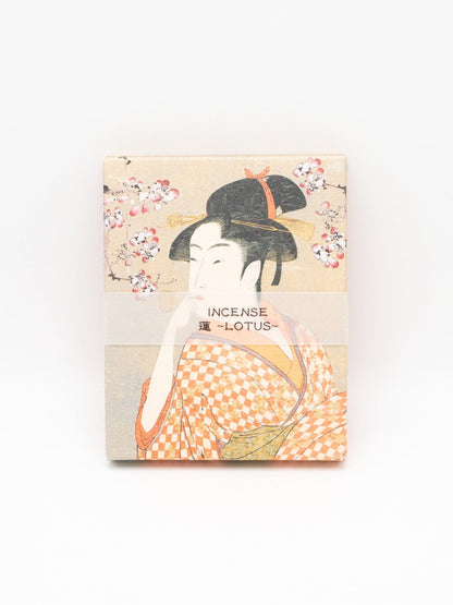 Kousaido Co.,Ltd. Incense Incense Stick Ukiyo-e - Lotus