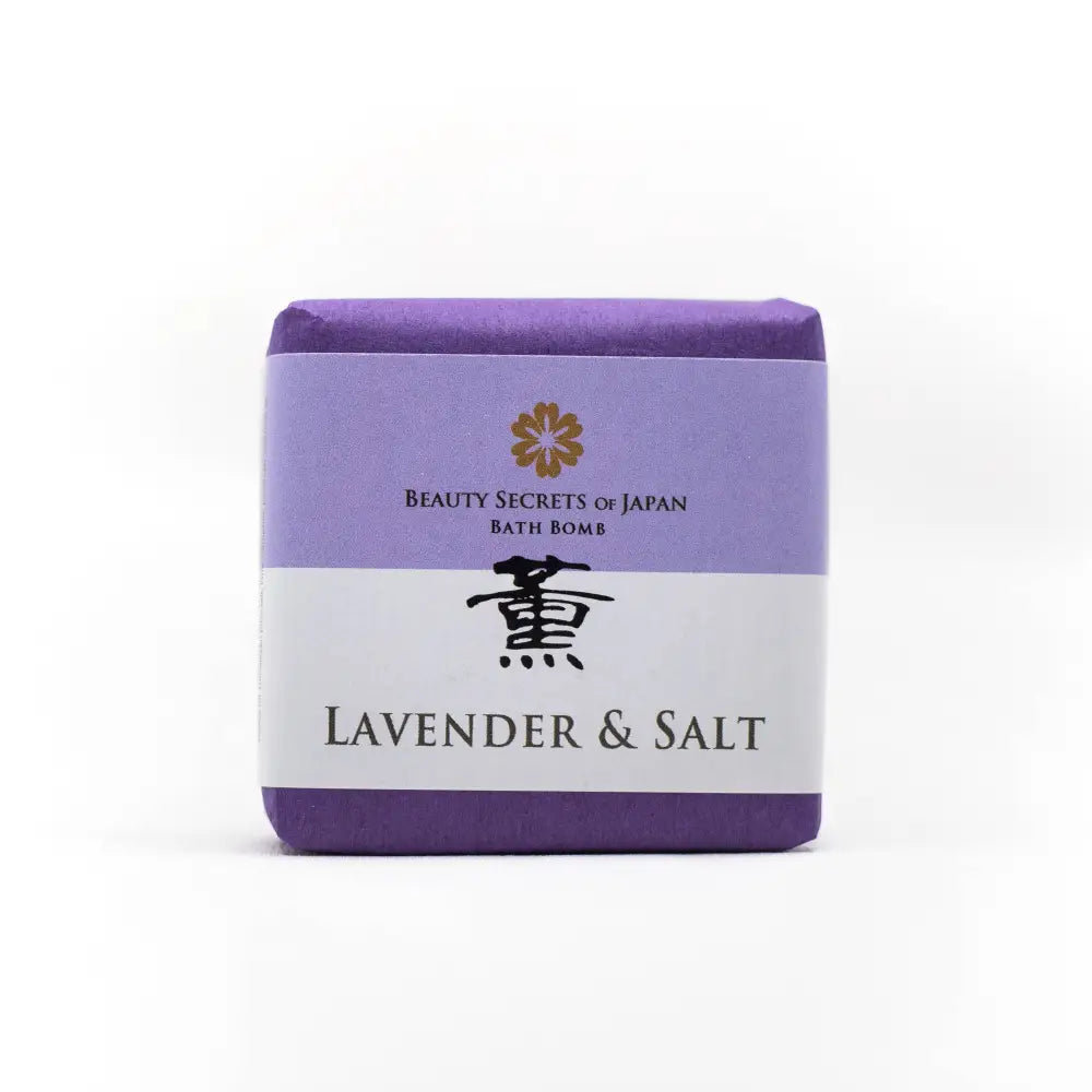 Beauty secrets of Japan Lavender and Himalayan Pink Salt Bath Bomb