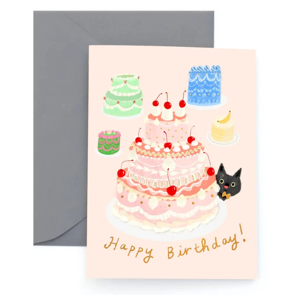 LE GATEAU - Birthday Card