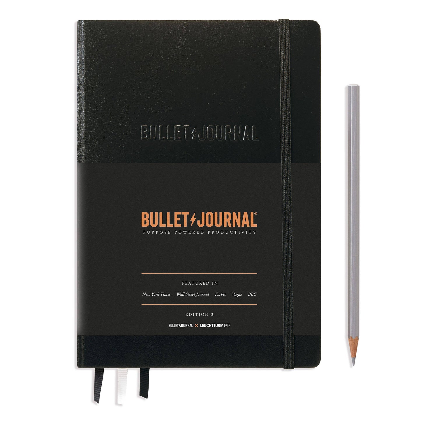 LEUCHTTURM1917 Black Bullet Journal Edition 2