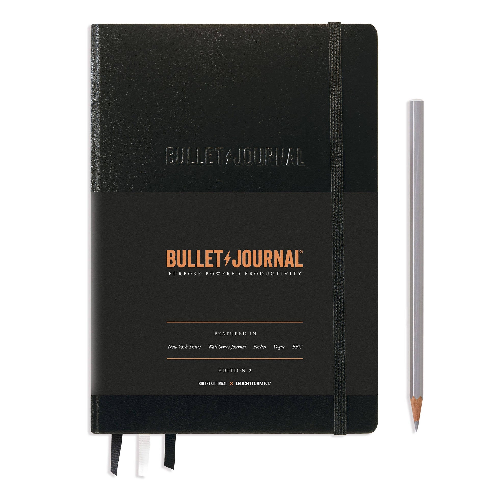 LEUCHTTURM1917 Black Bullet Journal Edition 2