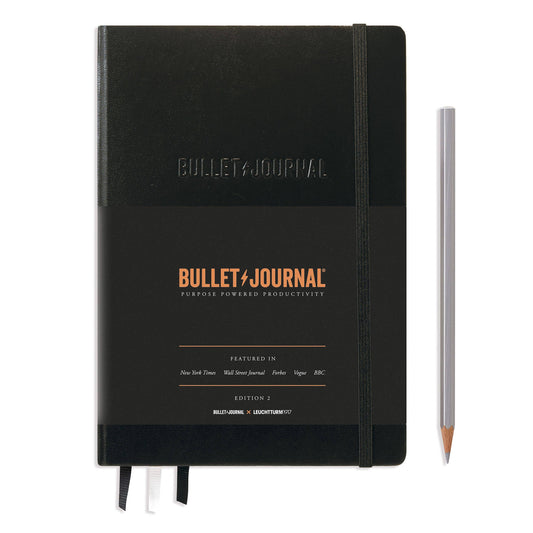LEUCHTTURM1917 Black Bullet Journal Edition 2