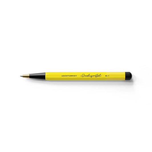 LEUCHTTURM1917 Lemon / Black Bauhaus Edition - Drehgriffel Nr. 1 - Ballpoint Pen