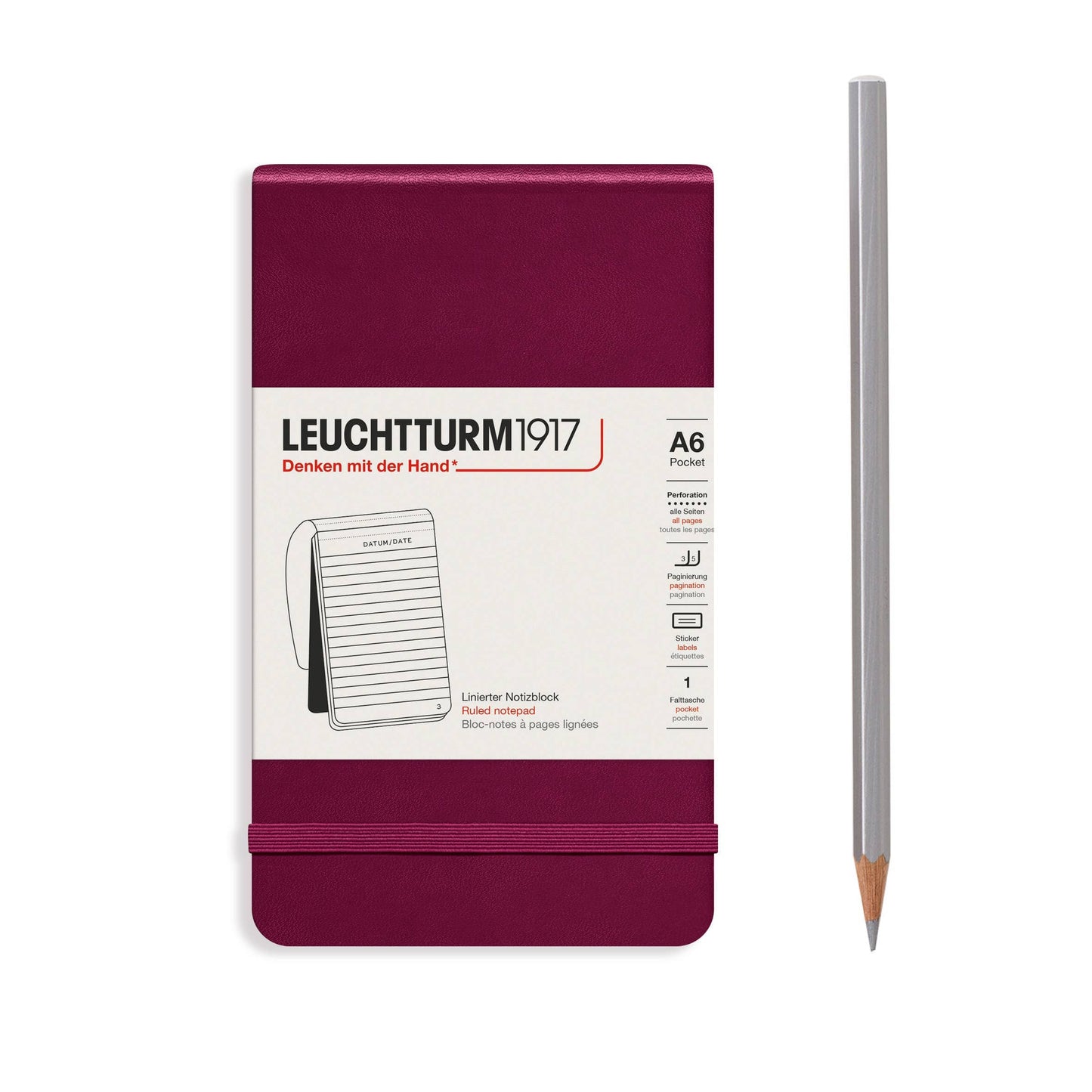 LEUCHTTURM1917 Notepads Pocket (A6)