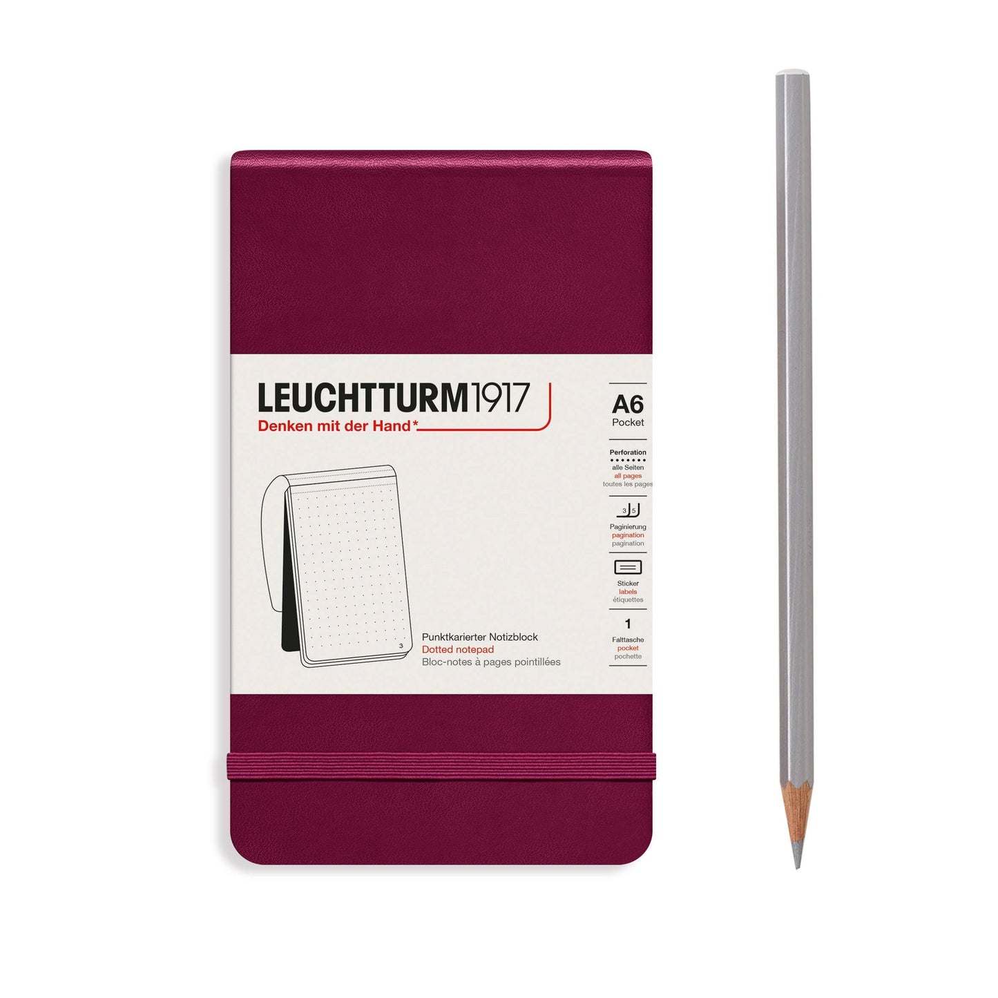 LEUCHTTURM1917 Notepads Pocket (A6)