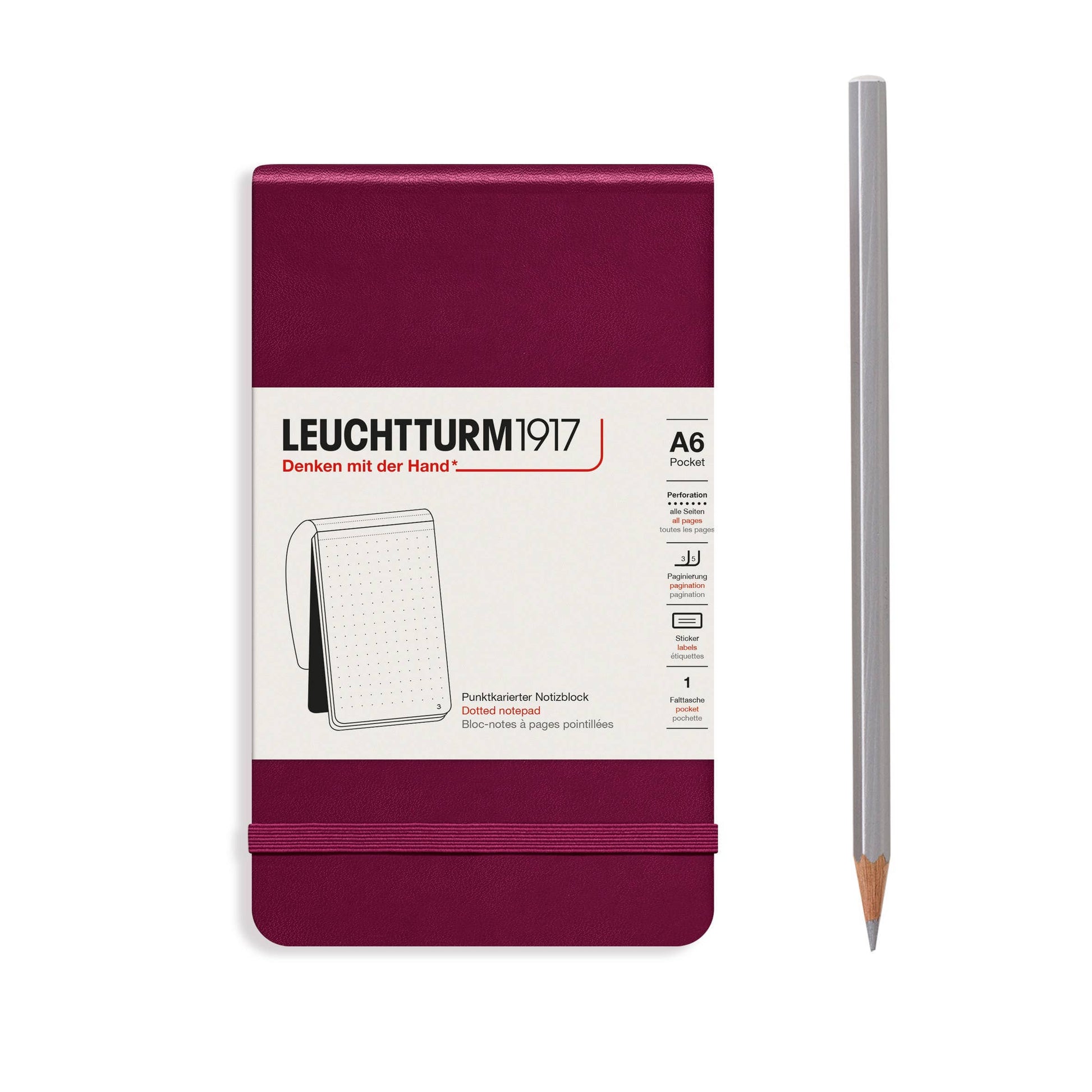 LEUCHTTURM1917 Notepads Pocket (A6)