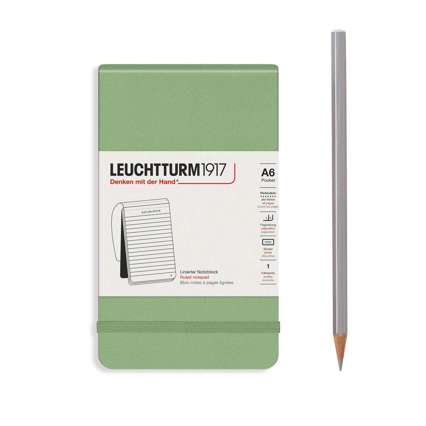 LEUCHTTURM1917 Notepads Pocket (A6)
