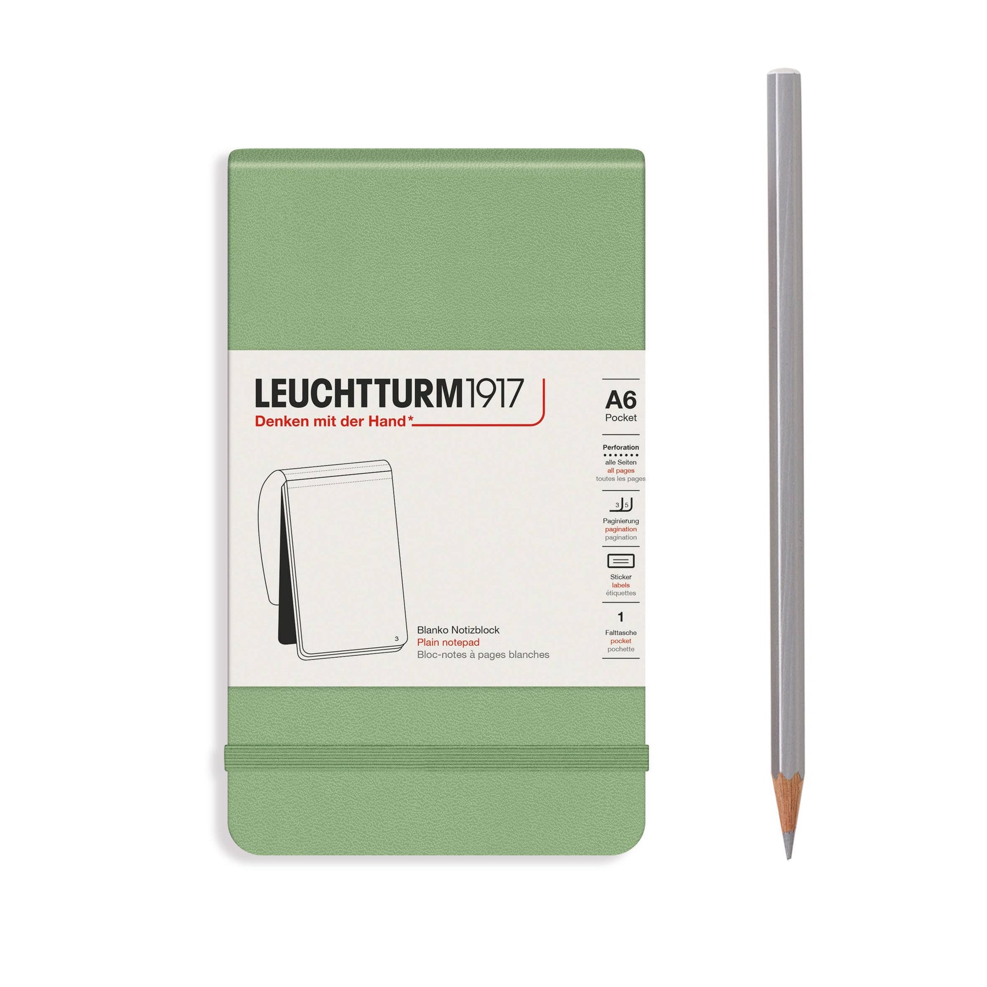 LEUCHTTURM1917 Notepads Pocket (A6)