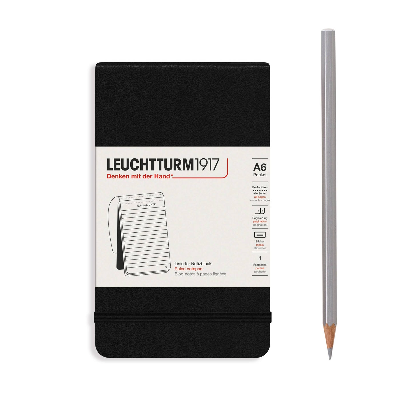 LEUCHTTURM1917 Notepads Pocket (A6)