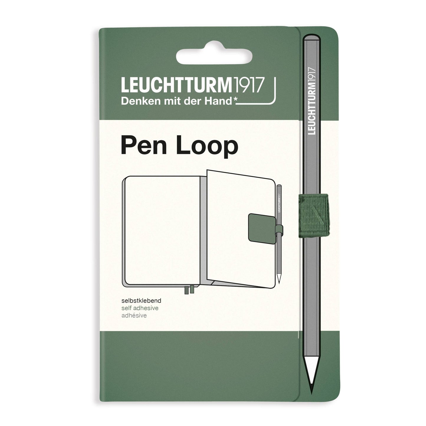 LEUCHTTURM1917 Olive Pen Loops