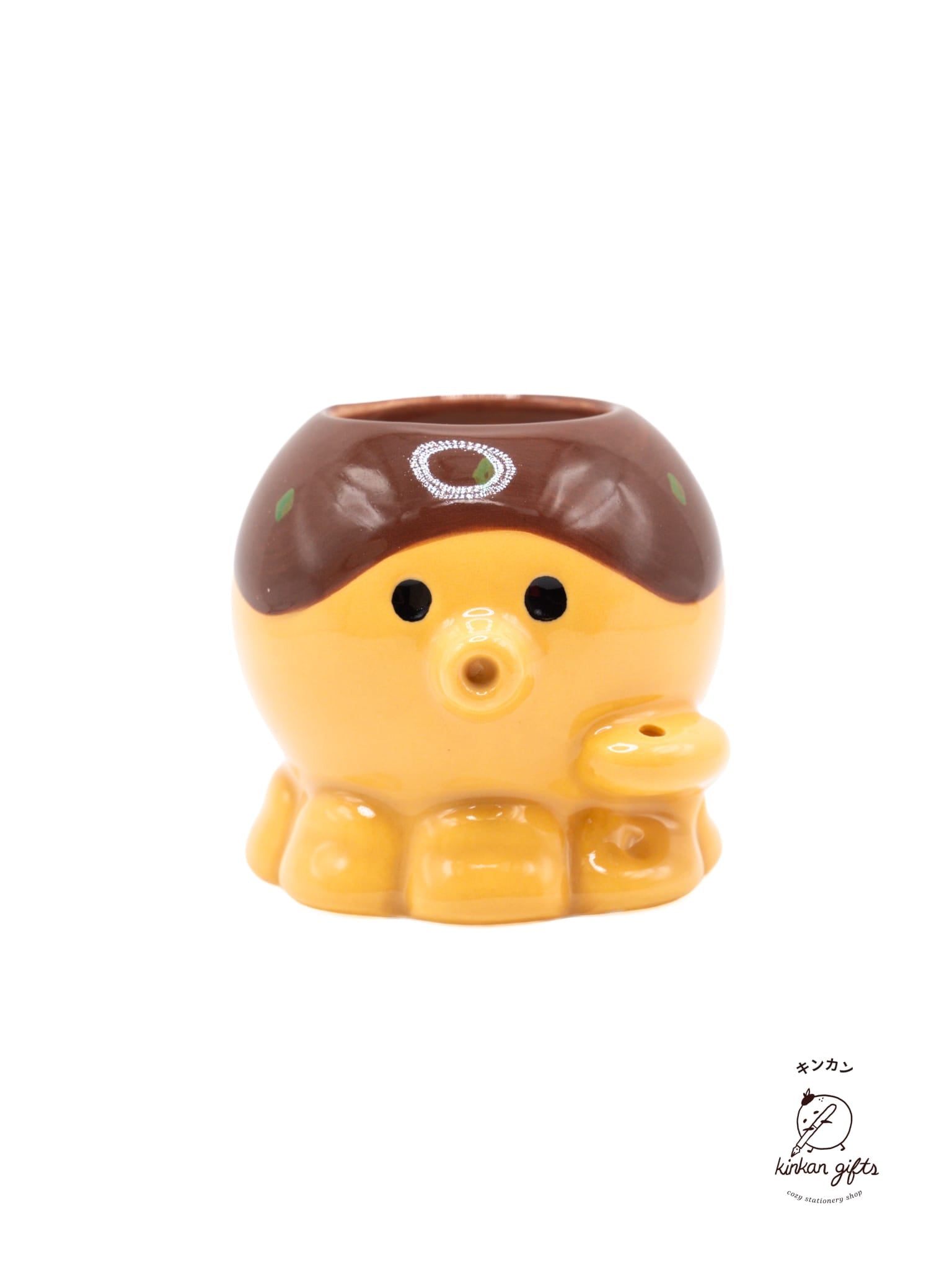 LIG Bowls, Plates & Dishes Brown Decole Takoyaki Party Small Octopus Toothpick Holder