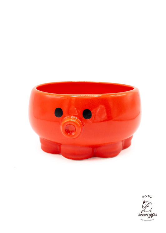 LIG Bowls, Plates & Dishes Decole Takoyaki Party Small Octopus Bowl
