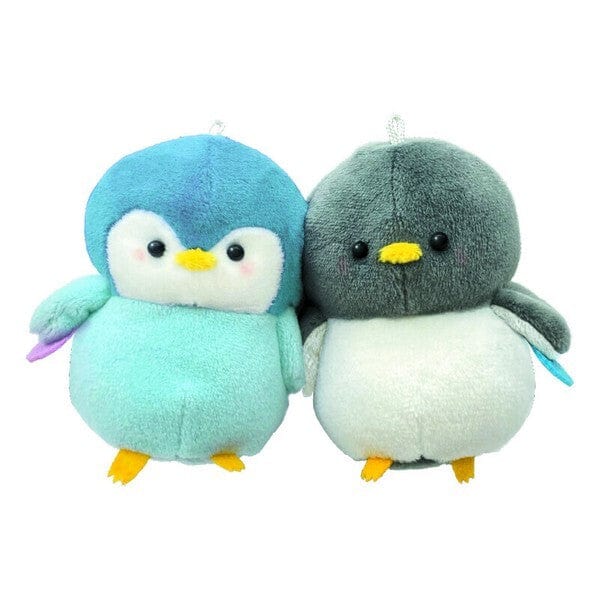 LIG Keychains Magnetic Penguin Duo Plush Keychain