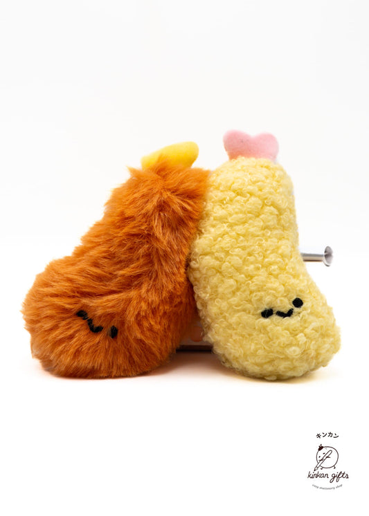 LIG Magnetic Fried Shrimp & Shrimp Tempura Duo Keychain
