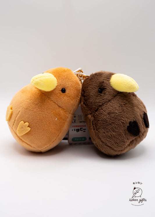 LIG Magnetic Kiwi Bird Duo Plush Keychain