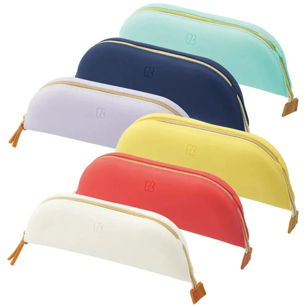 LIHIT LAB. Pen & Pencil Cases Bloomin Zipper Silicone Pen Case