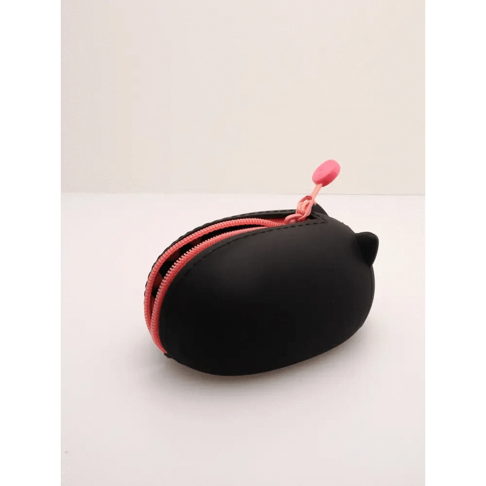LIHIT LAB. Pen & Pencil Cases Mini Silicone Animal Pouch