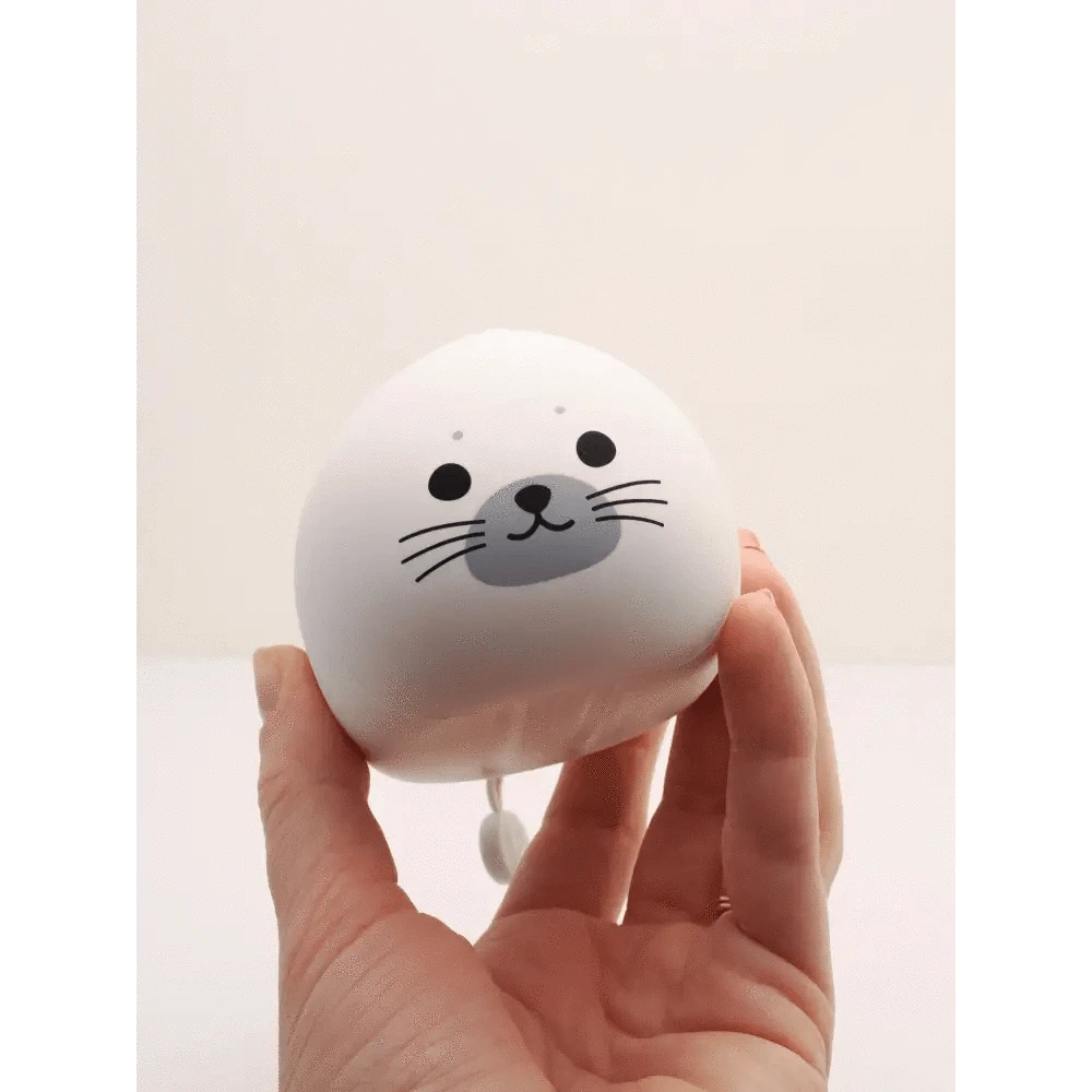 LIHIT LAB. Pen & Pencil Cases Seals Mini Silicone Animal Pouch