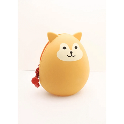 LIHIT LAB. Pen & Pencil Cases Shiba Inu PuniLabo Cute Silicone Animal Pouch