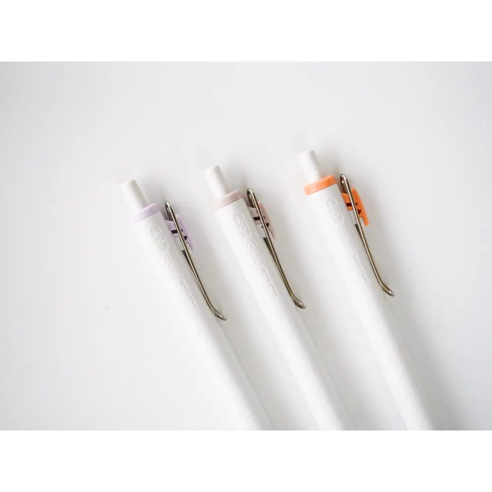 Limited Edition Colors - Uni-ball ONE Gel Pen Set of 3 - Miyabi-zutsumi - UNIBALL ONE Japanese taste color 0.5mm