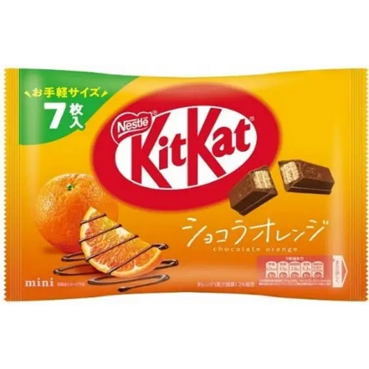 Grandpa Joe's Candy Shop Limited Import Japanese KitKat Choc Orange, 6ct