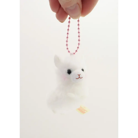 Llama Petit Maru Plush Keychain