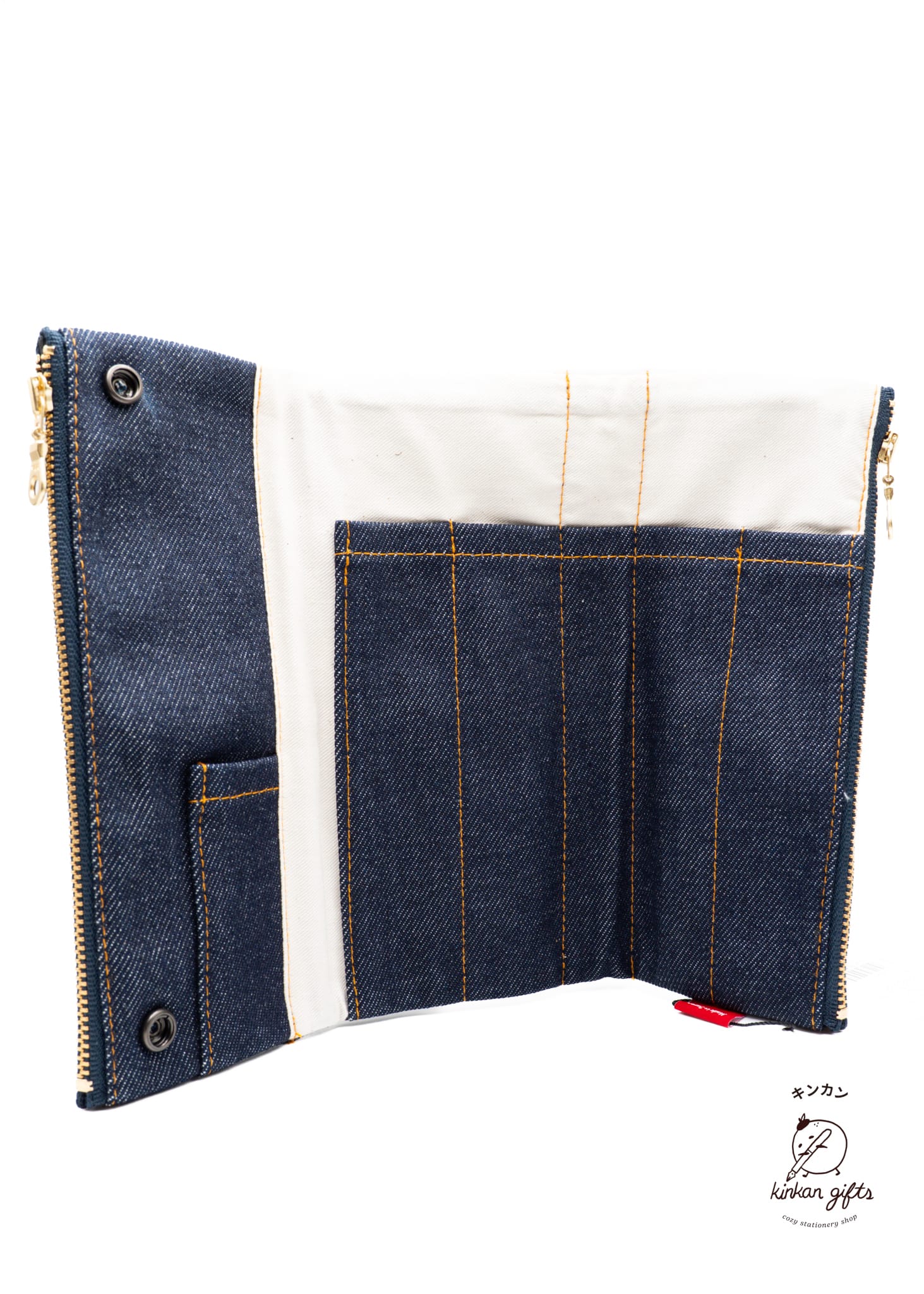 LUDDITE Co. Denim Luddite Denim Bendy Pen Case