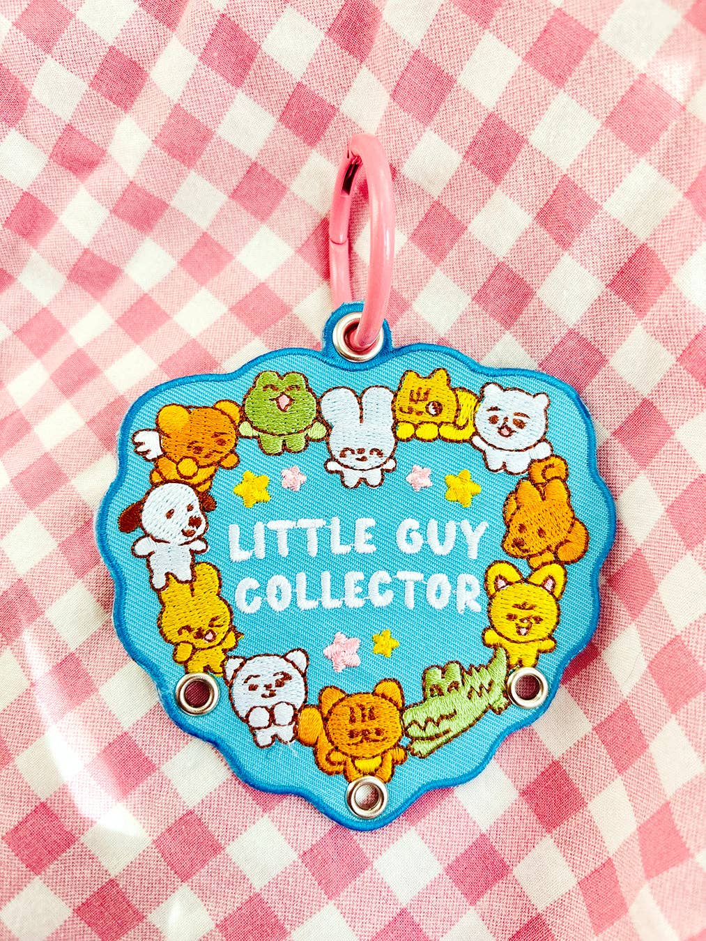 Maobabie Little Guy Collector Embroidered Keychain