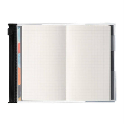 MARK'S Inc. A EDiT Grid Notebook B7 with PVC Cover / Yoshiki Okamura