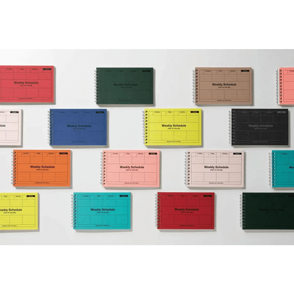 MARK'S Inc. Calendars, Organizers & Planners Dayfree Weekly Schedule