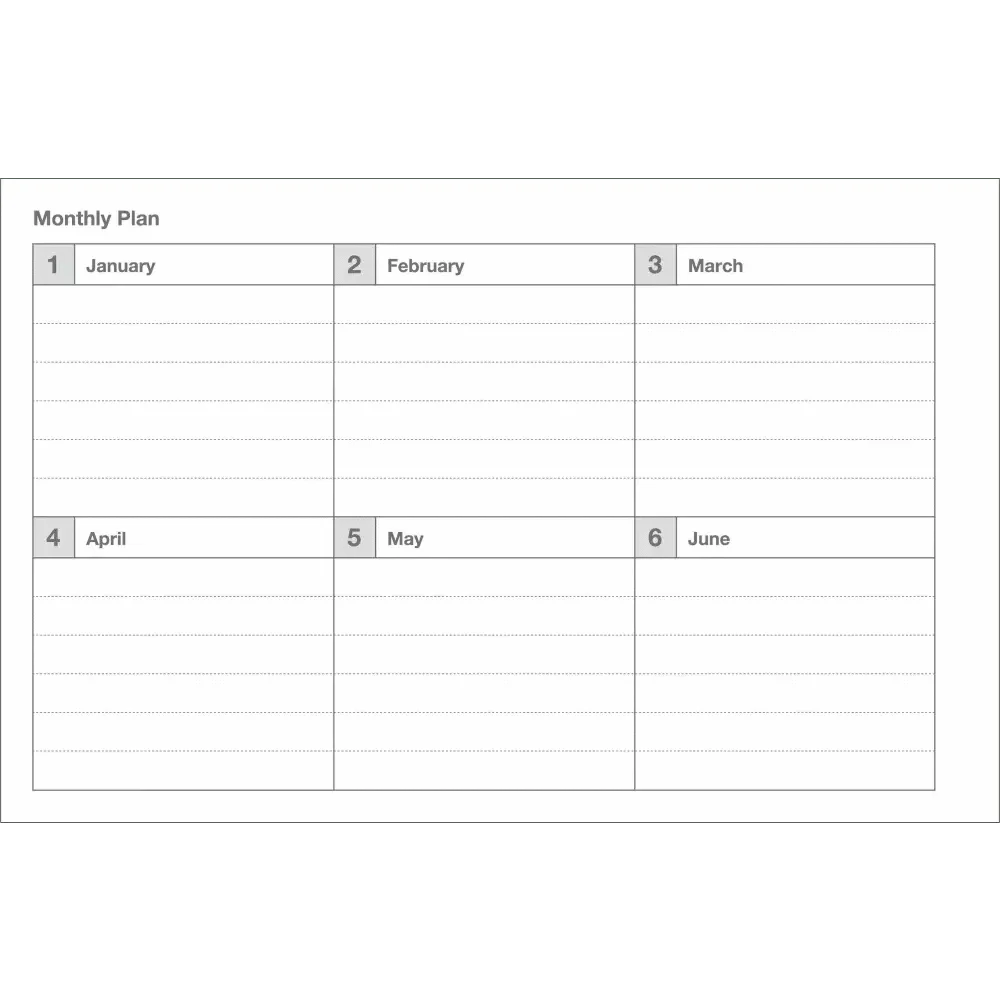 MARK'S Inc. Calendars, Organizers & Planners Dayfree Weekly Schedule