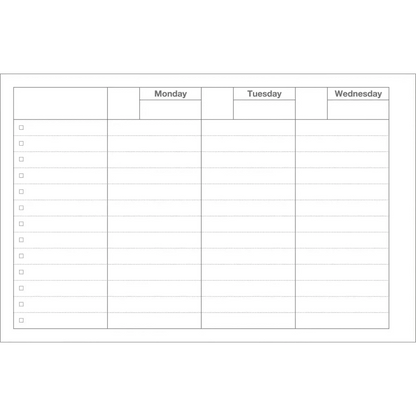 MARK'S Inc. Calendars, Organizers & Planners Dayfree Weekly Schedule