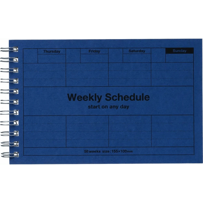 MARK'S Inc. Calendars, Organizers & Planners Dayfree Weekly Schedule