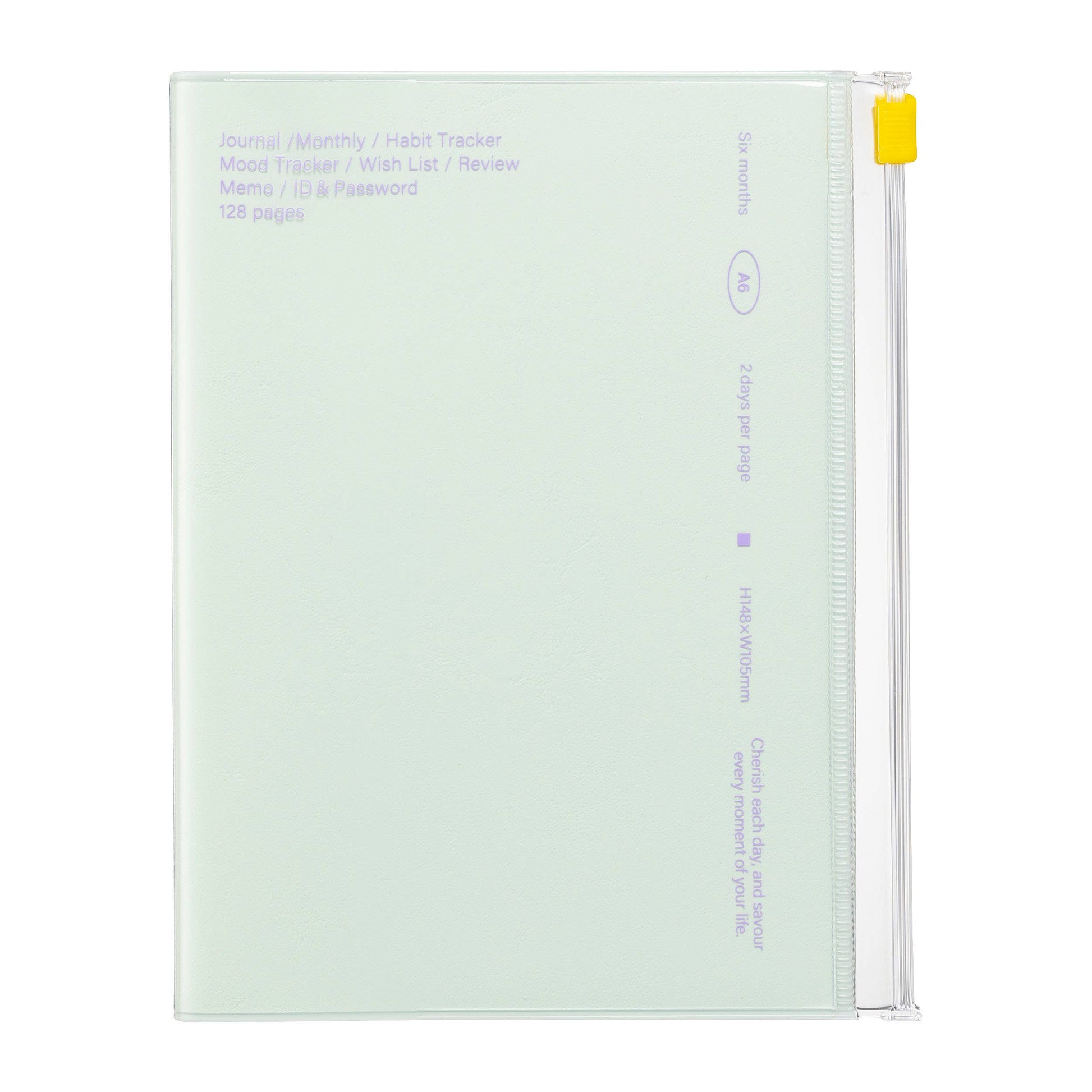 MARK'S Inc. Calendars, Organizers & Planners Undated 2 days per page Clear Slid Zipper