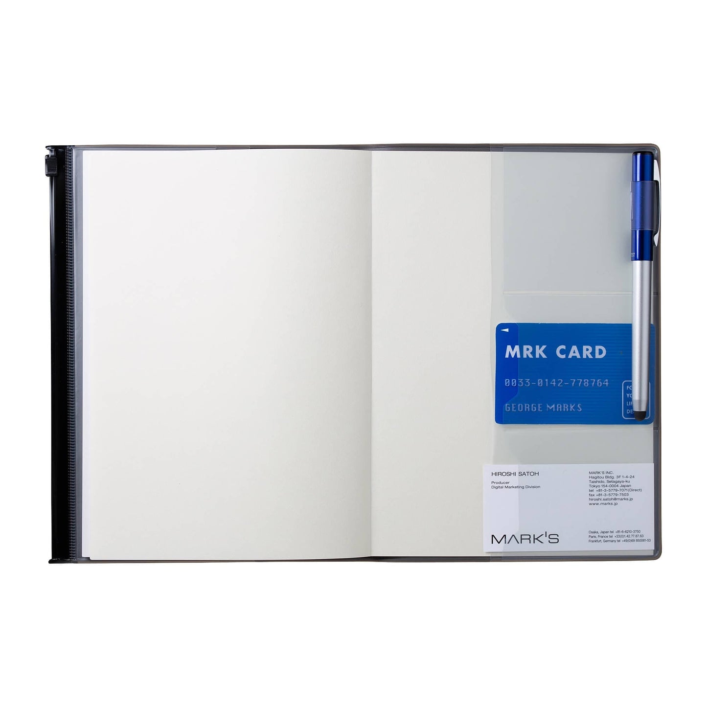 MARK'S Inc. Eco-friendly refillable Notebook A5 / STORAGE.it