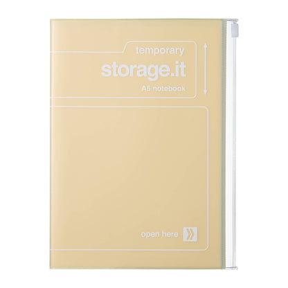 MARK'S Inc. Eco-friendly refillable Notebook A5 / STORAGE.it