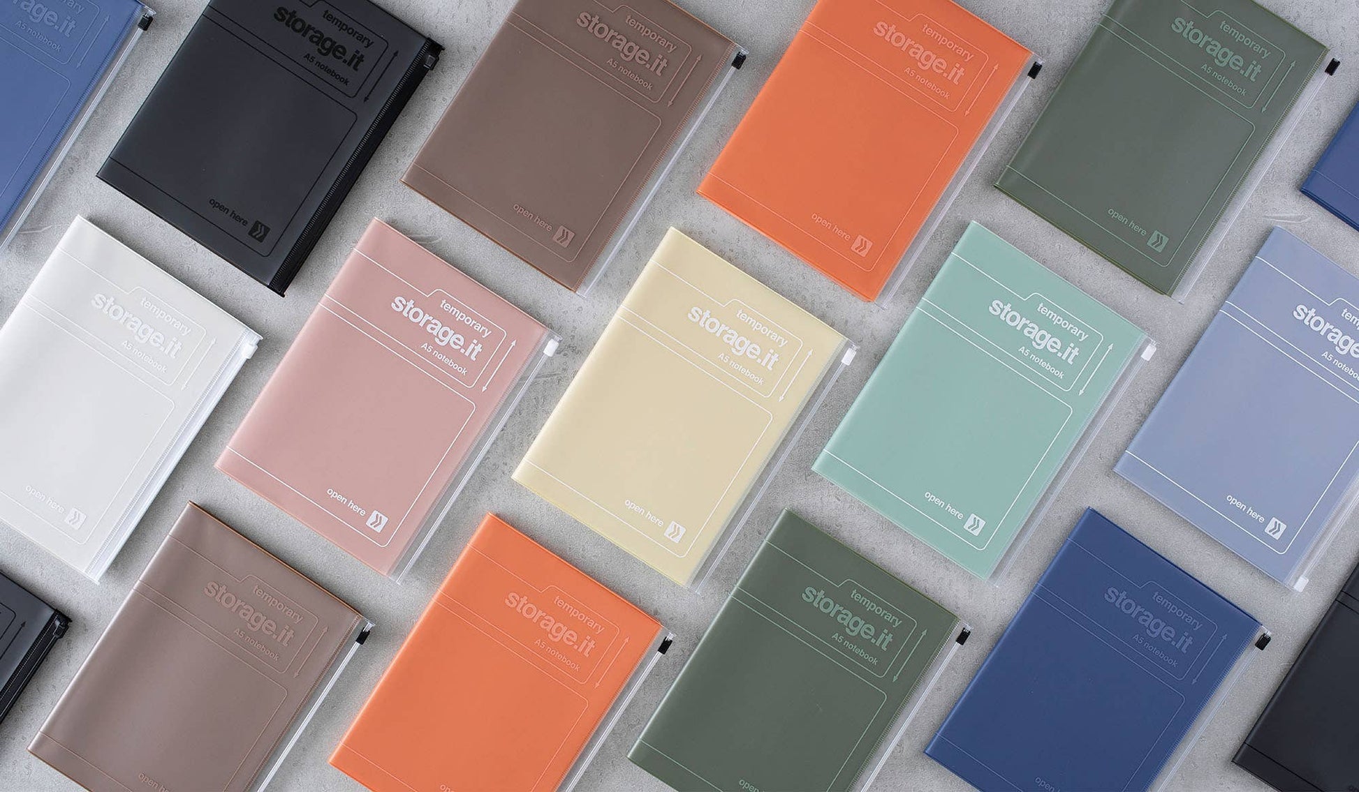 MARK'S Inc. Eco-friendly refillable Notebook A5 / STORAGE.it
