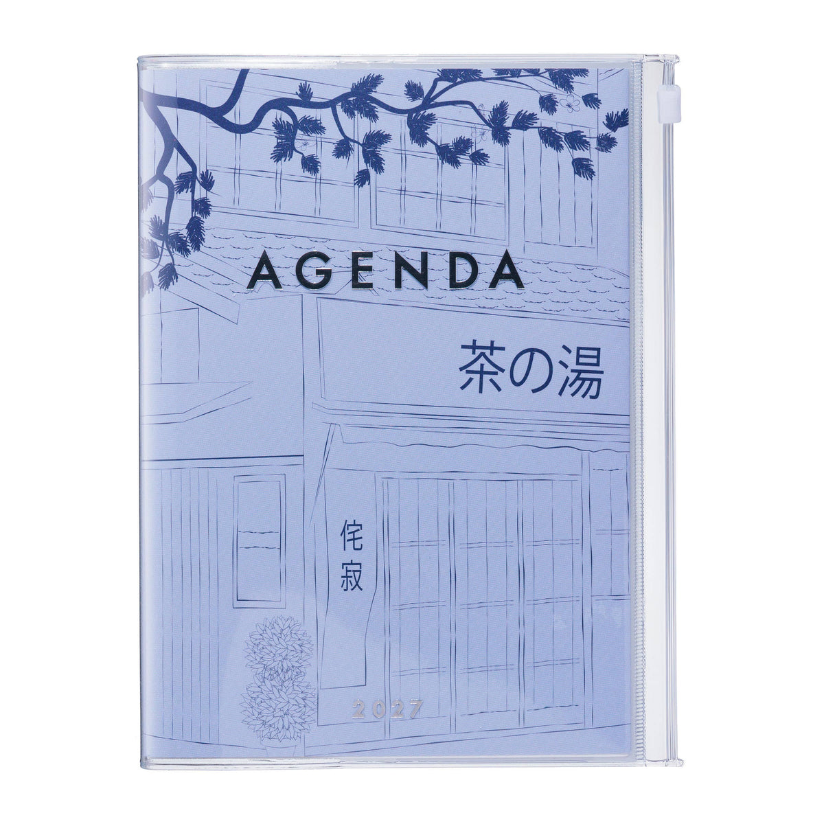 MARK'S Inc. Illustration Flower Weekly Vertical Planner 2027 – Premium Paper (A5)