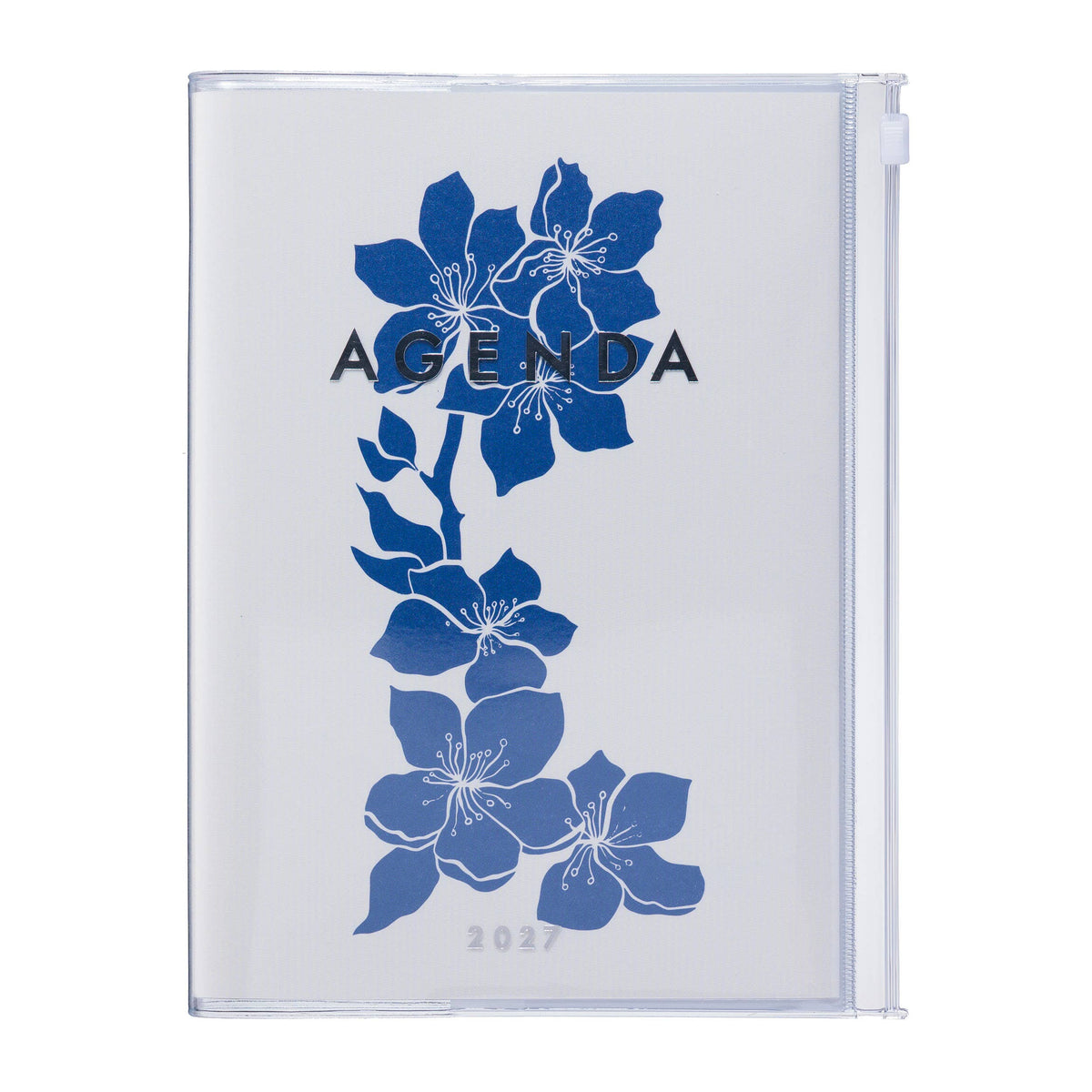 MARK'S Inc. Illustration Flower Weekly Vertical Planner 2027 – Premium Paper (A5)
