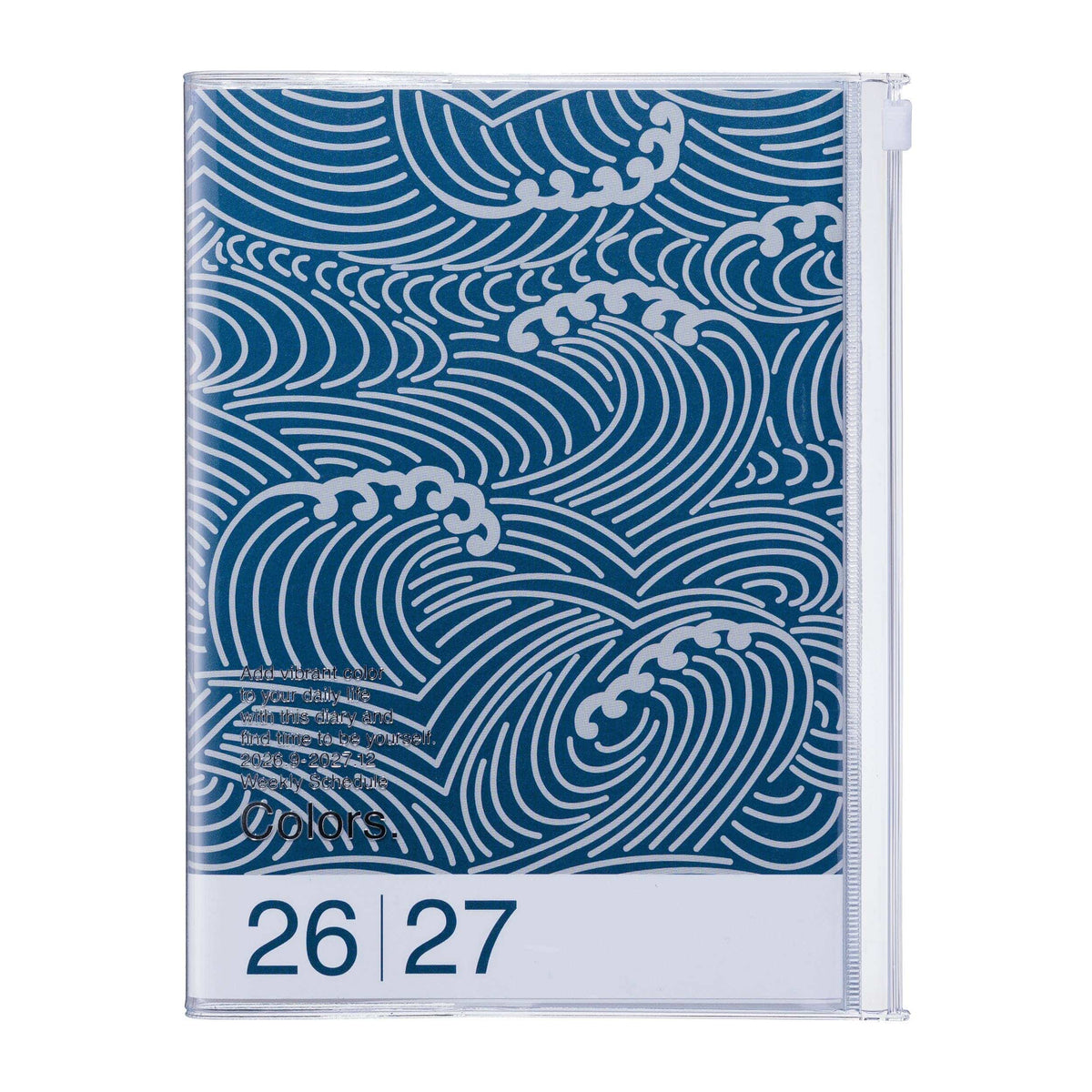 MARK'S Inc. Illustration Flower Weekly Vertical Planner 2027 – Premium Paper (A5)