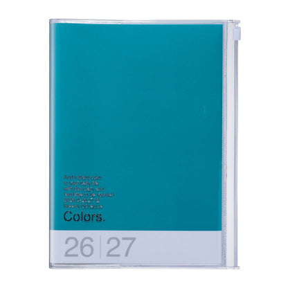 MARK'S Inc. Illustration Flower Weekly Vertical Planner 2027 – Premium Paper (A5)