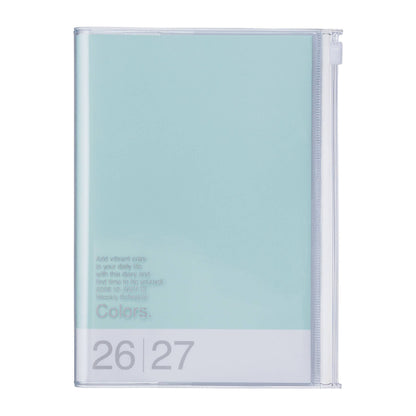MARK'S Inc. Japan Birds Purple Weekly Vertical Planner 2027 – Premium Paper (B6)