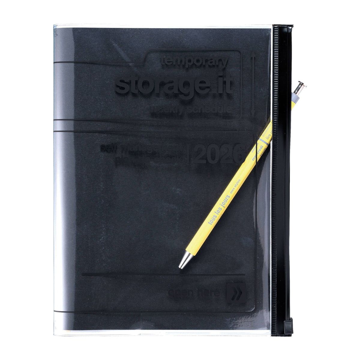 MARK'S Inc. Japan Birds Purple Weekly Vertical Planner 2027 – Premium Paper (B6)