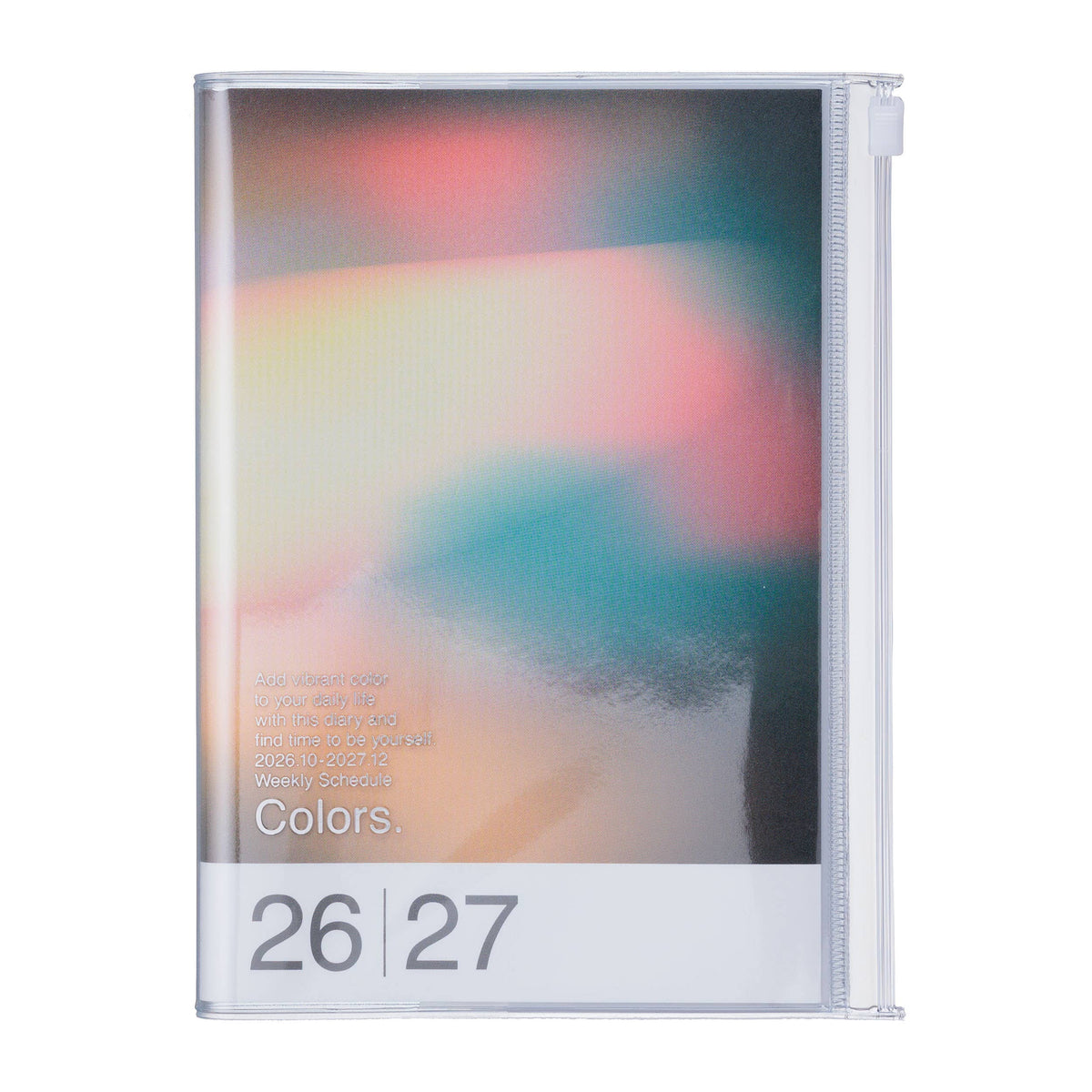 MARK'S Inc. Japan Birds Purple Weekly Vertical Planner 2027 – Premium Paper (B6)
