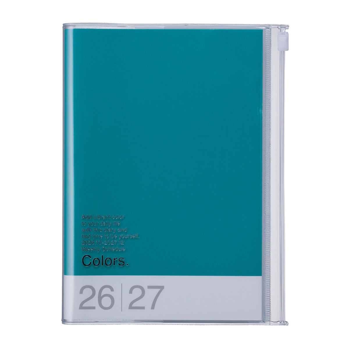 MARK'S Inc. Japan Birds Purple Weekly Vertical Planner 2027 – Premium Paper (B6)