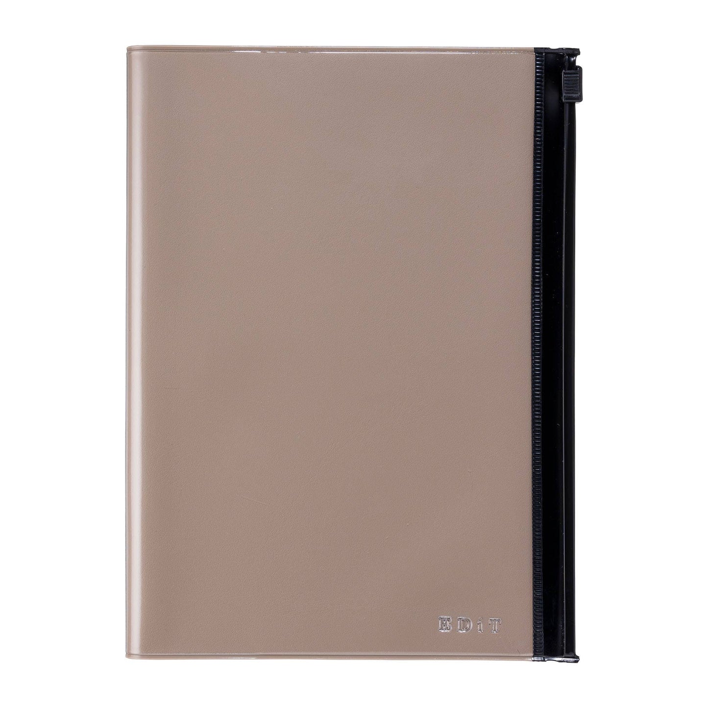 MARK'S Inc. Light Latte Grid Notebook B6 with PVC Cover / EDiT