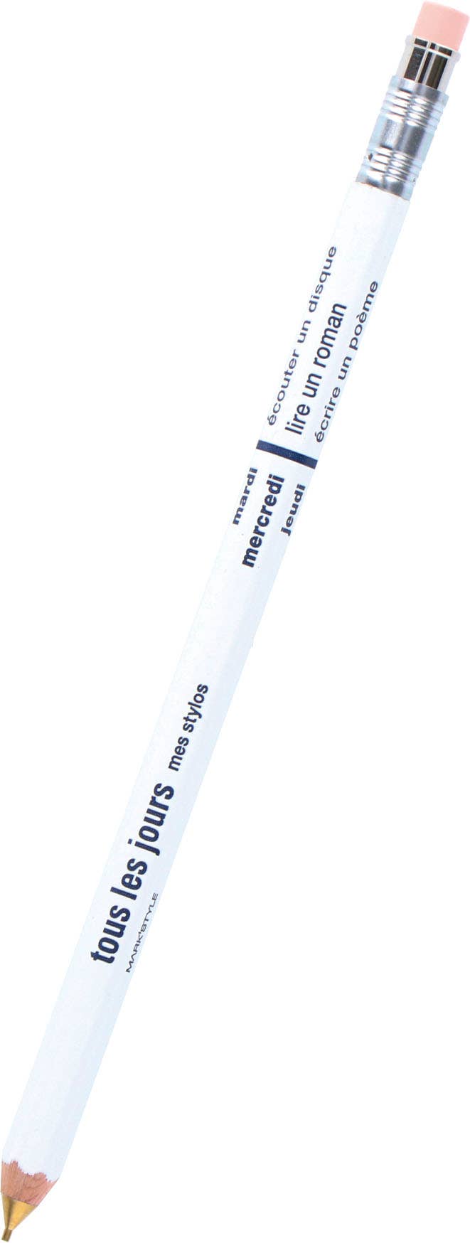 MARK'S Inc. Mechanical Pencils MARK'STYLE - Mechanical Pencil with Eraser