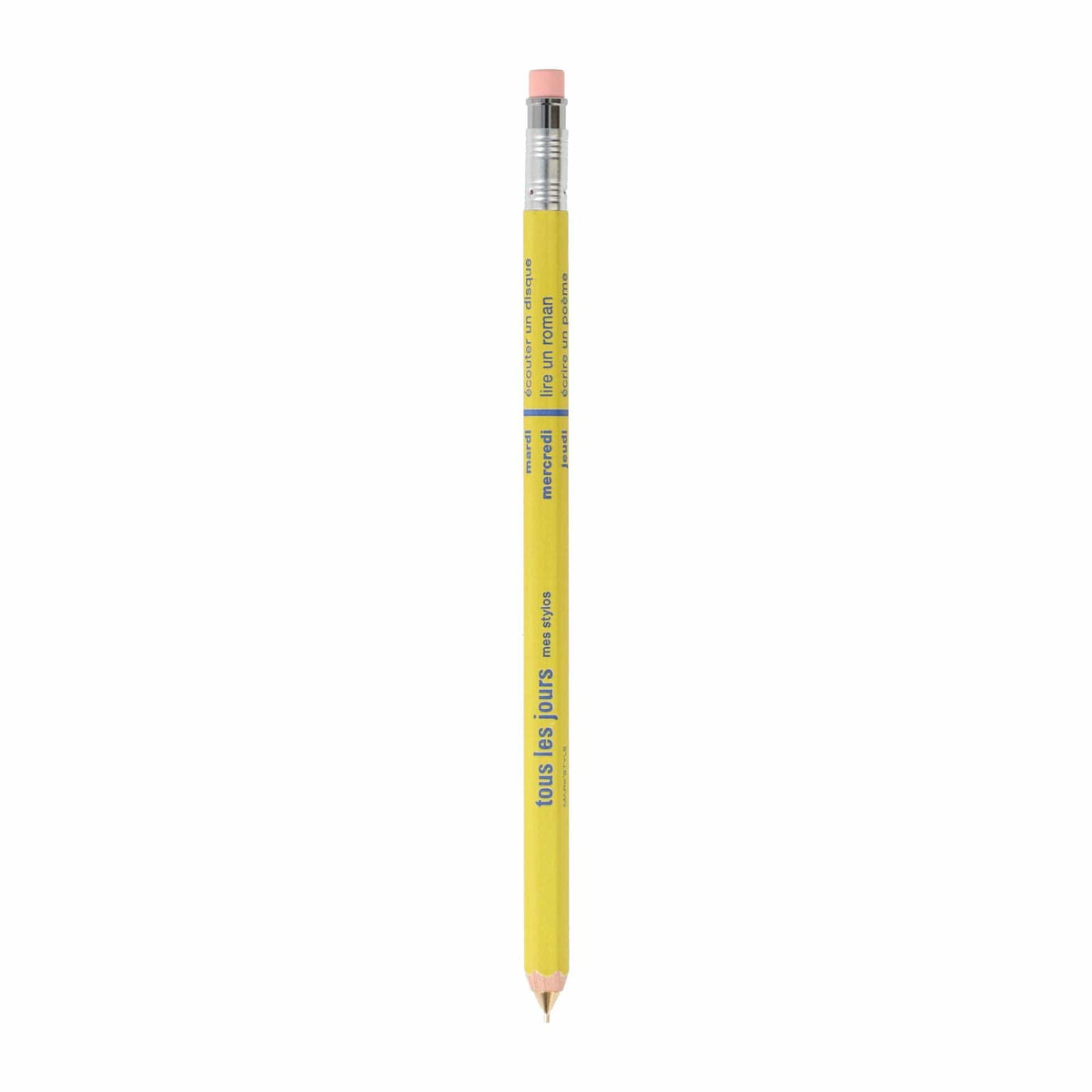 MARK'S Inc. Mechanical Pencils Mustard MARK'STYLE - Mechanical Pencil with Eraser