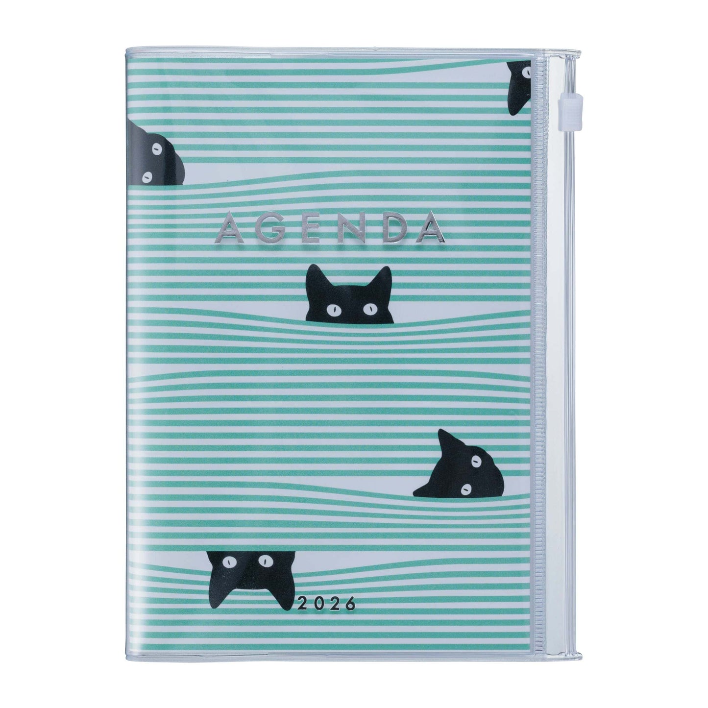 MARK'S Inc. Mint Weekly Vertical Planner 2026-16months A6 Cats