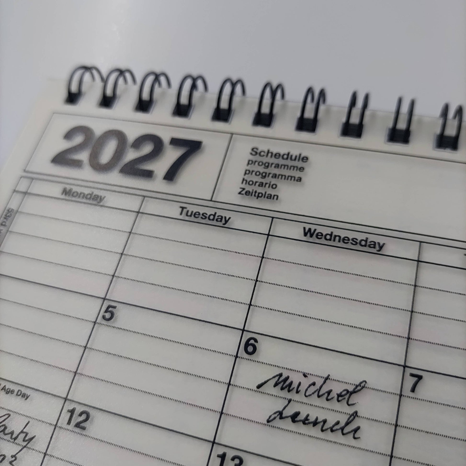 MARK'S Inc. Notebook Calendar 2027 – Monthly Planner with Notes (B6 / S)
